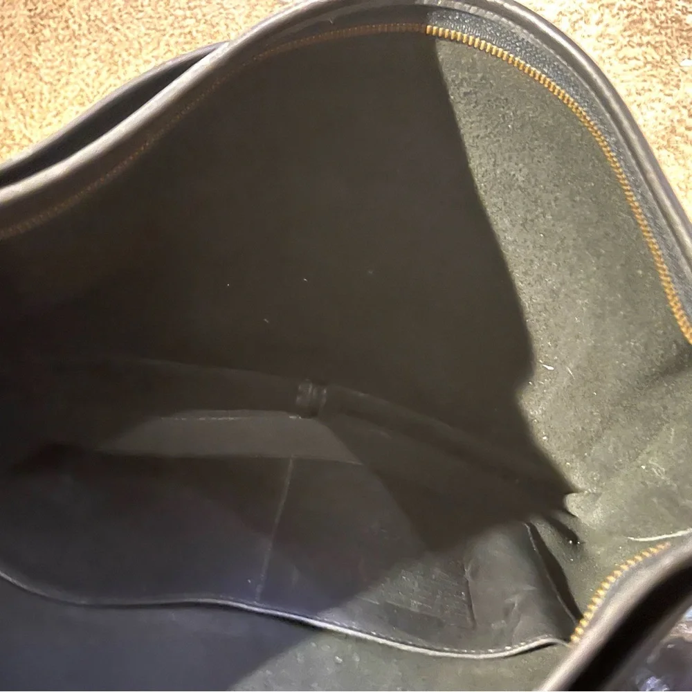 Coach vintage embassy briefcase black leather 5283